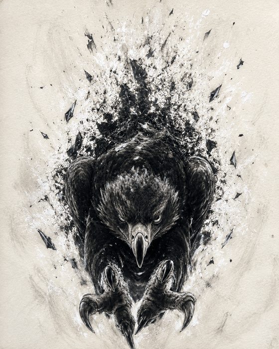 Düsterer Adler