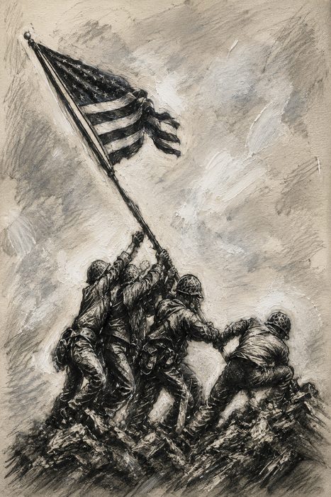 Flaggenhissung