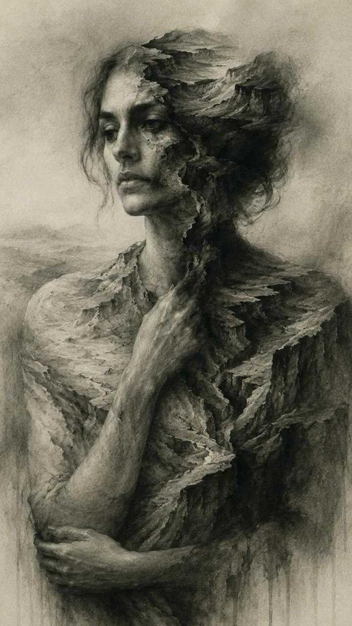 Anatomie aus Fels