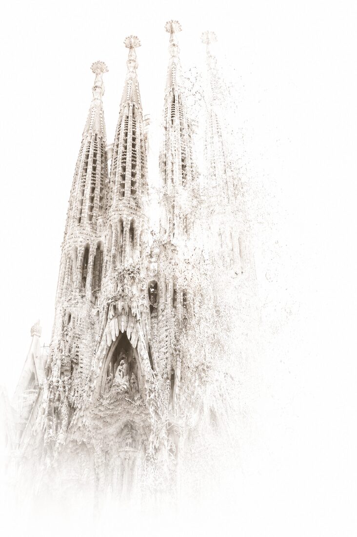Die organische Kathedrale · Die Sagrada Família in Barcelona
