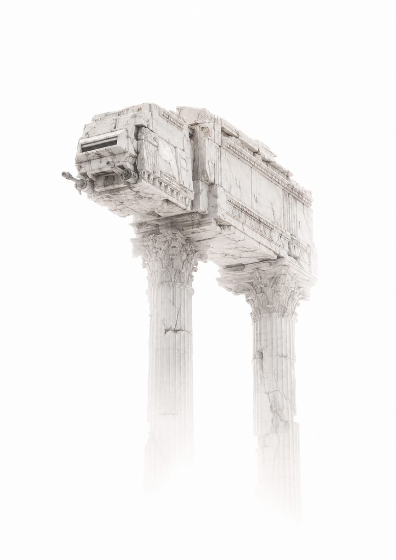 Der antike Sci-Fi-Walker · Fokus auf Star Wars Ästhetik